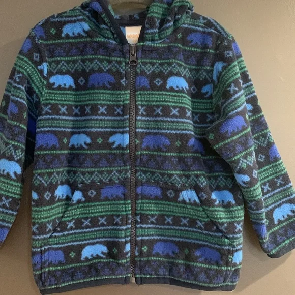 Gymboree zip up hoodie size 2T - Picture 2 of 4